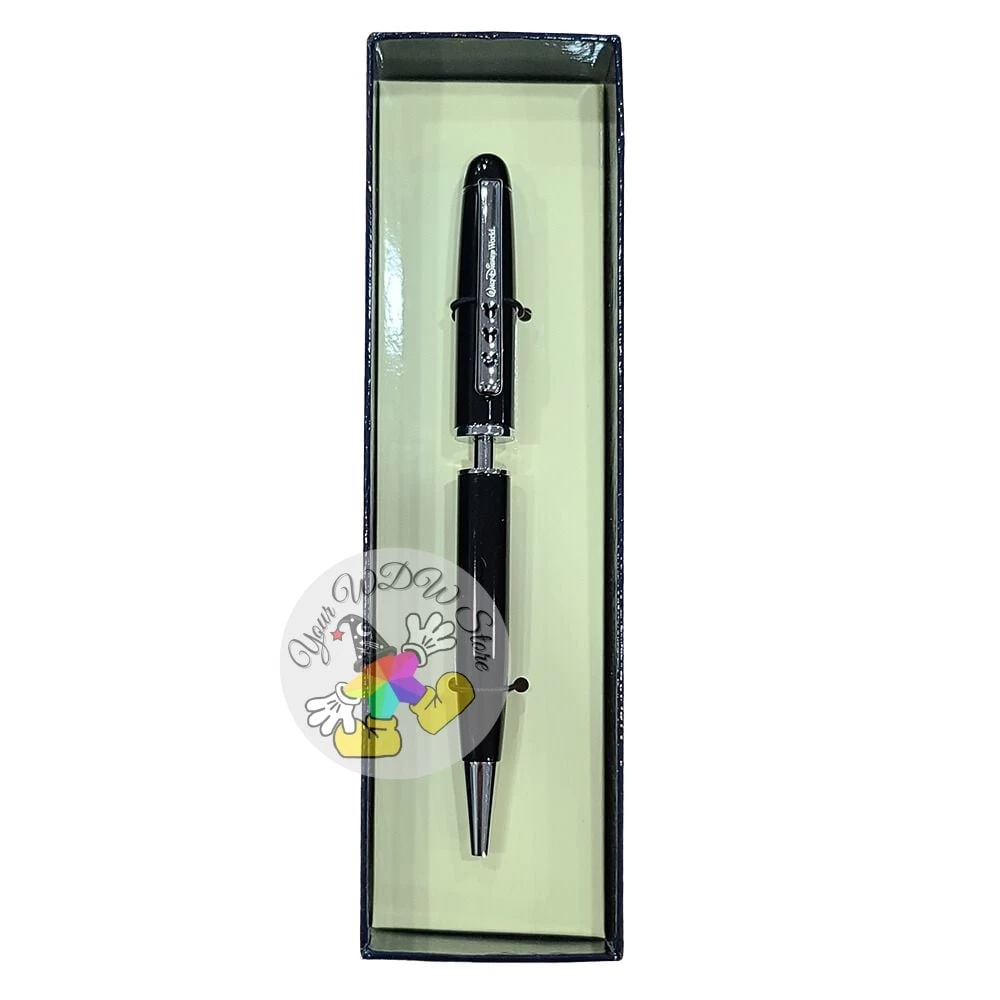 Disney Arribas Keepsake Pen - Mickey Icon - Bead Pen - Black - Image 2
