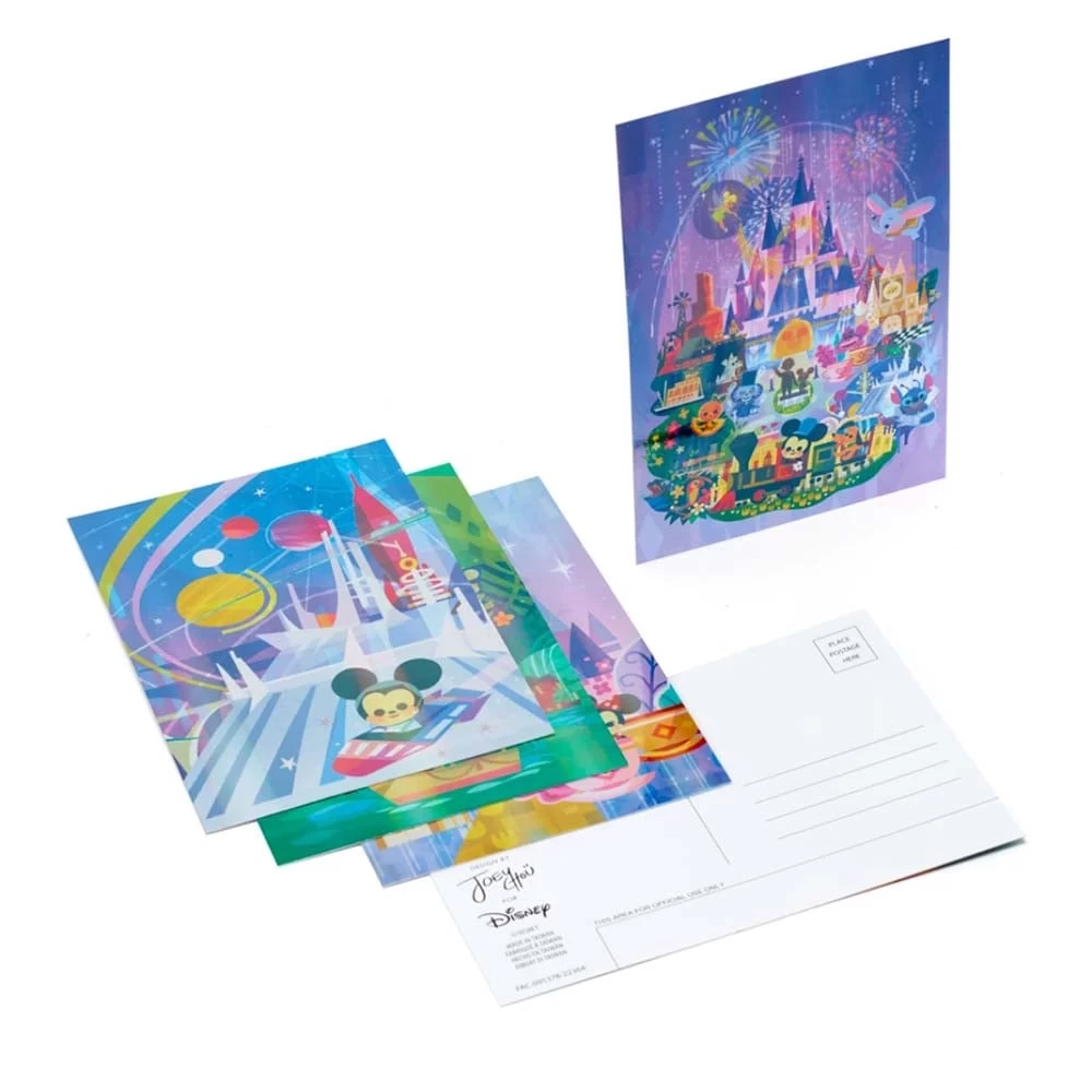 Disney Card Set - Disney Parks By Joey Chou