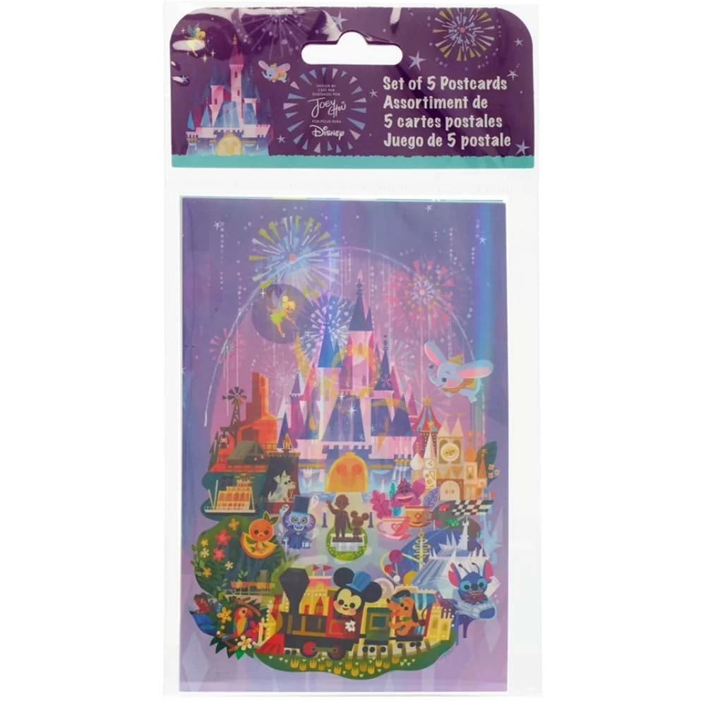 Disney Card Set - Disney Parks By Joey Chou - Image 2