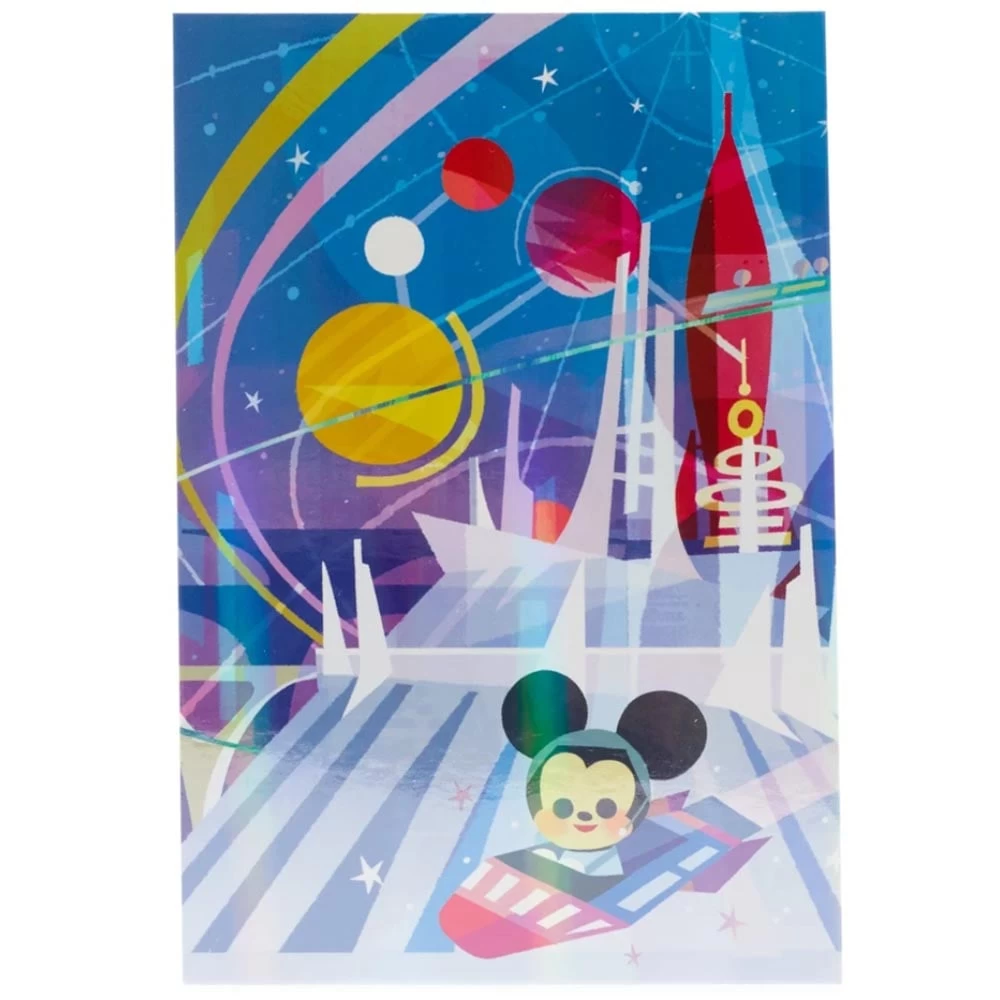 Disney Card Set - Disney Parks By Joey Chou - Image 6