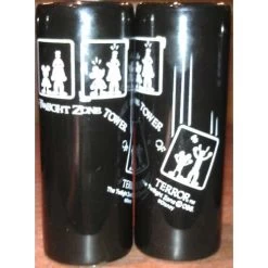 Disney Shooter Shot Glass - Tower Of Terror - The Twilight Zone Black