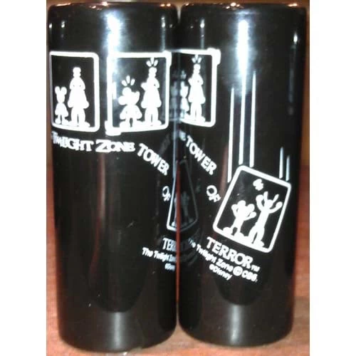Disney Shooter Shot Glass - Tower Of Terror - The Twilight Zone Black