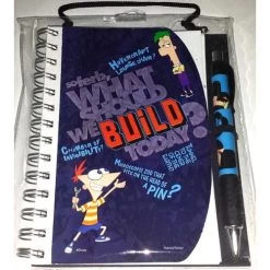 Disney Deluxe Autograph Book Set - Phineas & Ferb