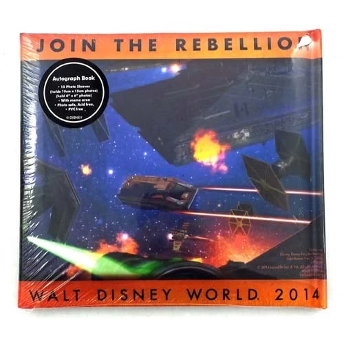 Disney Autograph And Photo Book - Star Wars X-Wing Pilot Mickey - Image 2