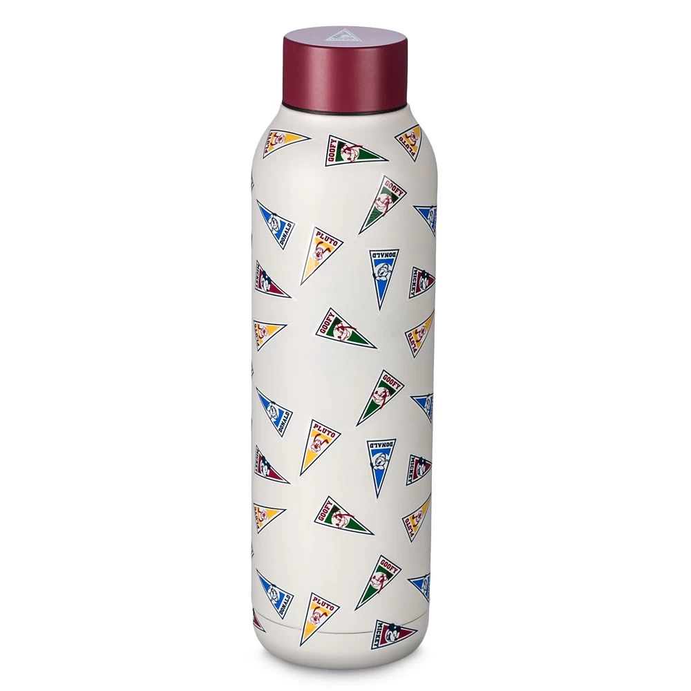 Disney Mickey Mouse And Friends Pennant Stainless Steel Water Bottle