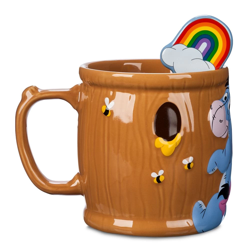 Disney Eeyore Mug With Spoon - Image 3