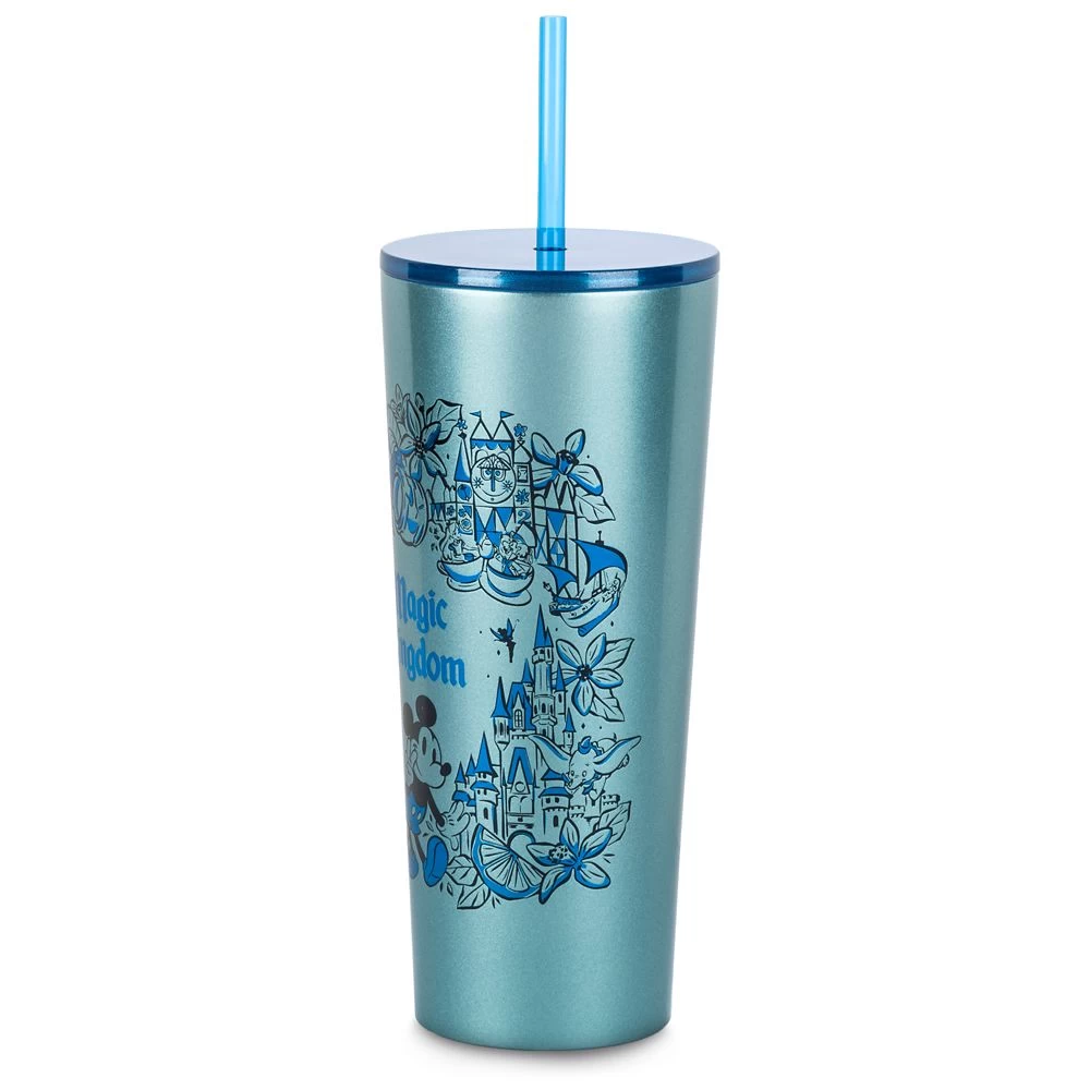 Disney Magic Kingdom Stainless Steel Starbucks® Tumbler With Straw - Image 4