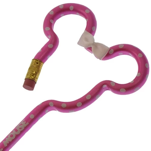 Disney Keepsake Pencil - Bendcil Minnie Mouse - Pink - Image 2