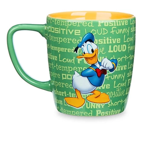 Disney Coffee Mug - Personality Donald - Short Tempered Funny - Image 2