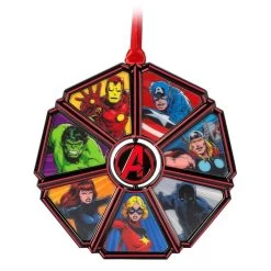Disney Avengers 60th Anniversary Sketchbook Ornament