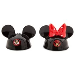Disney Salt And Pepper Shakers - Mickey And Minnie Mouse Ear Hat