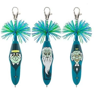 Disney Kooky Pen Set - The Haunted Mansion - Glow-In-Dark