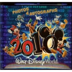 Disney Autograph And Photo Book - 2010 Mickey And Friends