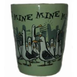 Disney Shot Glass - Finding Nemo - Mine, Mine, Mine - GREEN