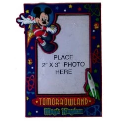 Disney Photo Frame Magnet - Magic Kingdom - Tomorrowland