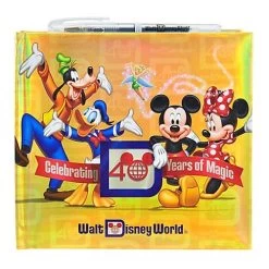 Disney Autograph Photo Album Book - 40 Years Of Magic