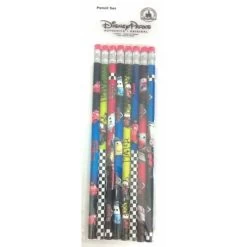 Disney Pencil Set - 8 Pack Of Pencils - Cars - Lightning McQueen