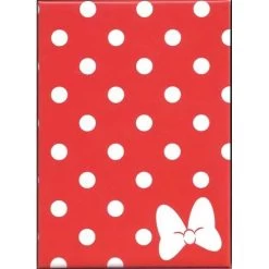 Disney Magnet - Minnie Polka Dots And Bow Kitchen Magnet
