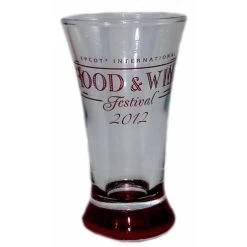 Disney World Shot Glass - Food And Wine Festival 2012