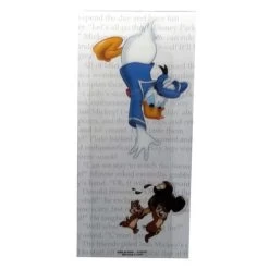 Disney Bookmark - Donald With Chip And Dale