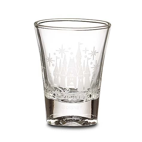 Disney World Shot Glass - Magic Kingdom - Etched