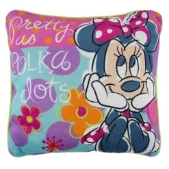 Disney Decorative Pillow - Minnie Mouse Pretty As Polka Dots