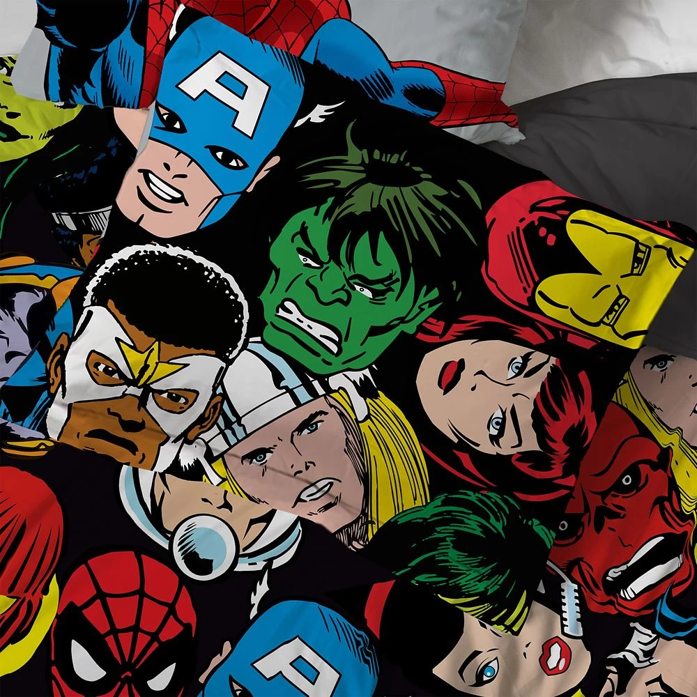 Disney Marvel Comics Bedding Set – Twin / Full / Queen - Image 3