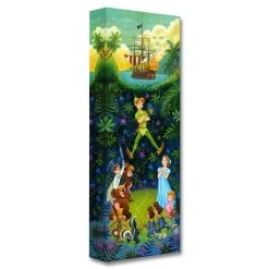 Disney Peter Pan ''The Hero Of Never Land'' Giclée By Tim Rogerson