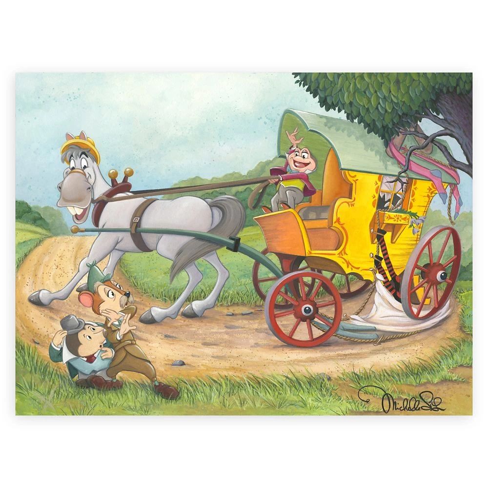 Disney Mr. Toad ''Wild Toad'' Giclée By Michelle St.Laurent – Limited Edition