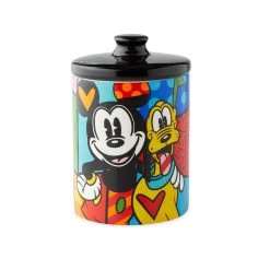 Disney Mickey Mouse And Pluto Canister By Britto – Small