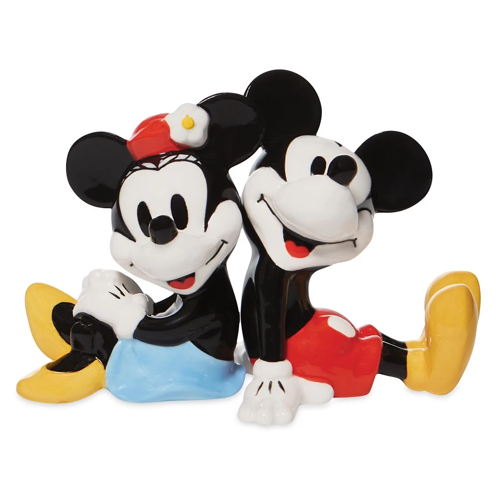 Disney Mickey And Minnie Mouse Salt And Pepper Set