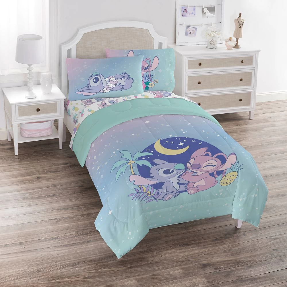 Disney Stitch And Angel Bedding Set – Lilo & Stitch – Twin / Full - Image 2