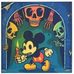 Disney Magnet - Haunted Mickey By Dave Quiggle
