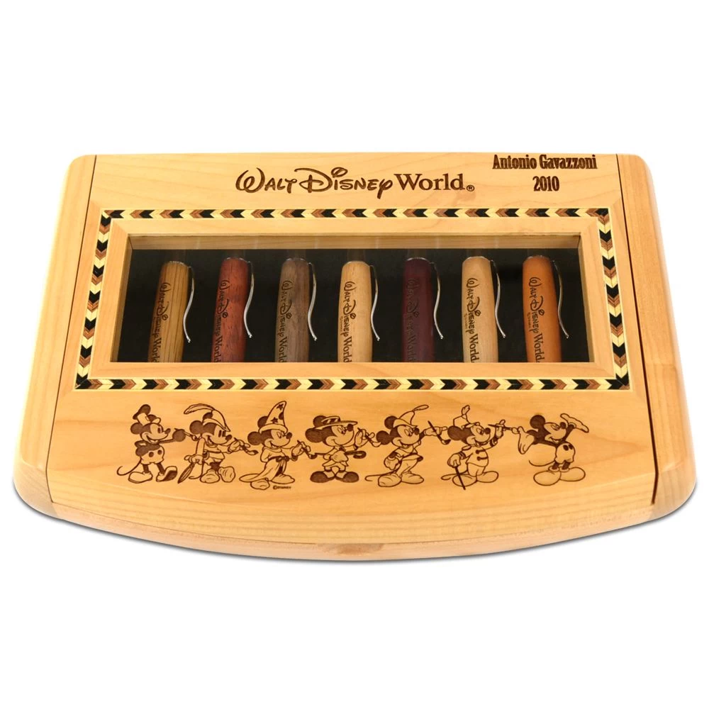 Disney Thru The Years Mickey Mouse Pen Set By Arribas – Personalizable - Image 2