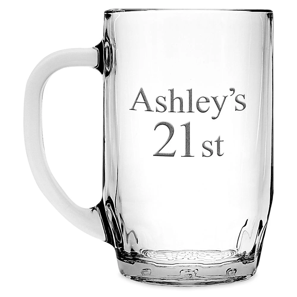 Disney Stitch Glass Mug By Arribas – Large – Personalized - Image 4