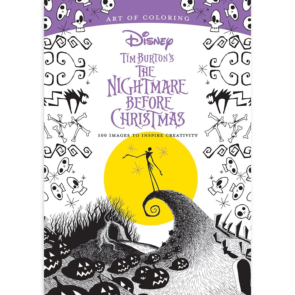 Disney The Nightmare Before Christmas Art Of Coloring Book