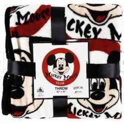 Disney Throw Blanket - Mickey Mouse Club Fleece