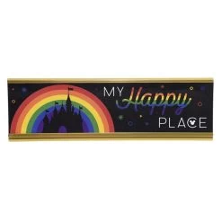 Disney Desk Plate - Rainbow Disney Collection - My Happy Place
