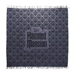 Disney Parks Throw Blanket - The Haunted Mansion - Purple Wallpaper