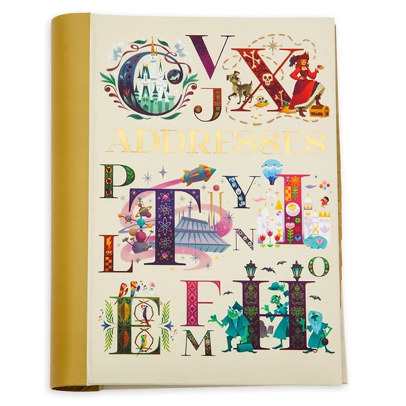 Disney Address Book - ABC Disney Parks