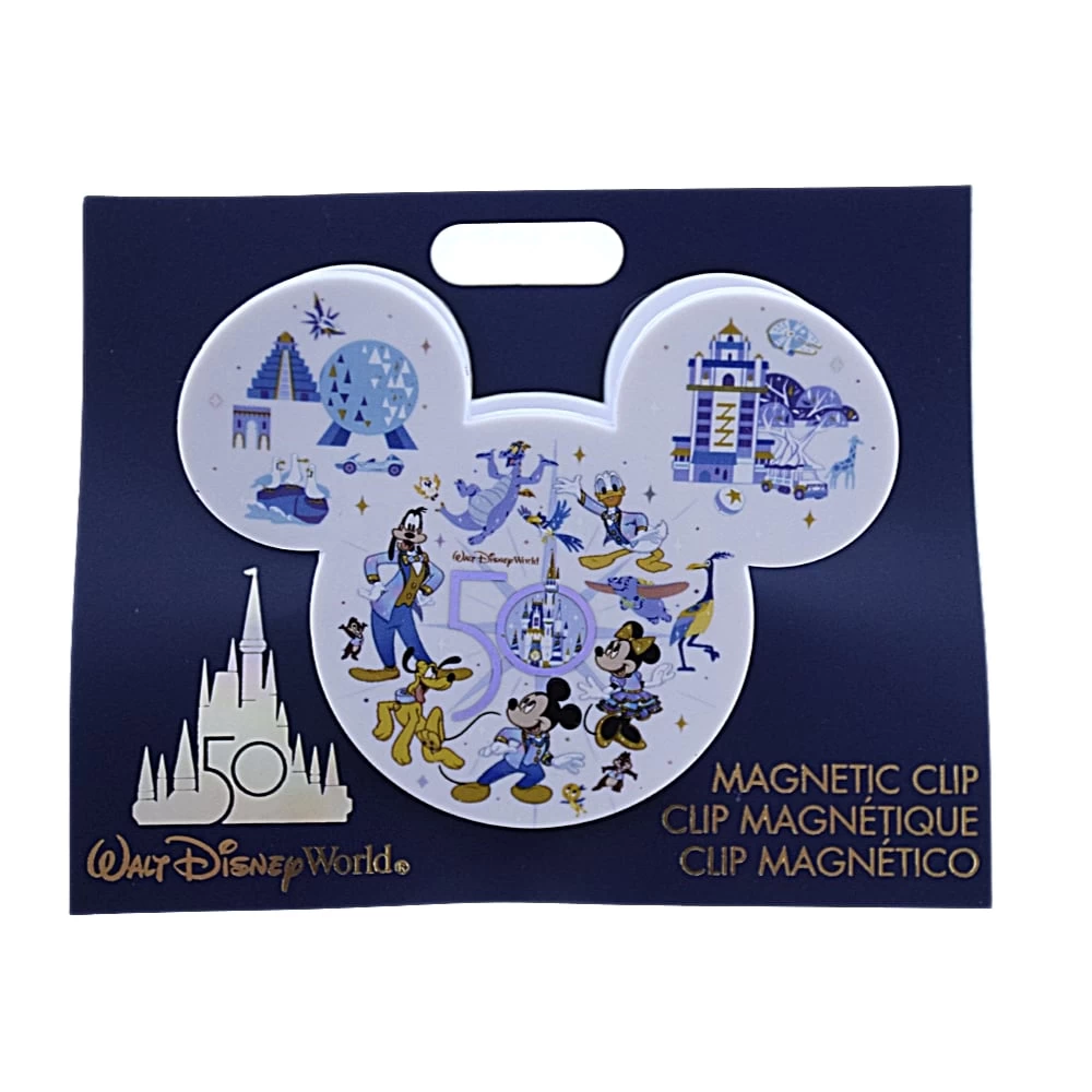 Disney Magnet Clip - 50th Anniversary Mickey Icon