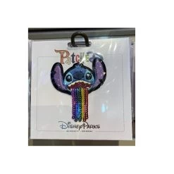 Disney Iron On Patch - PATCHED - Stitch Rainbow Sequins
