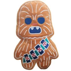 Disney Plush Pillow - Star Wars Gingerbread Holiday Chewbacca