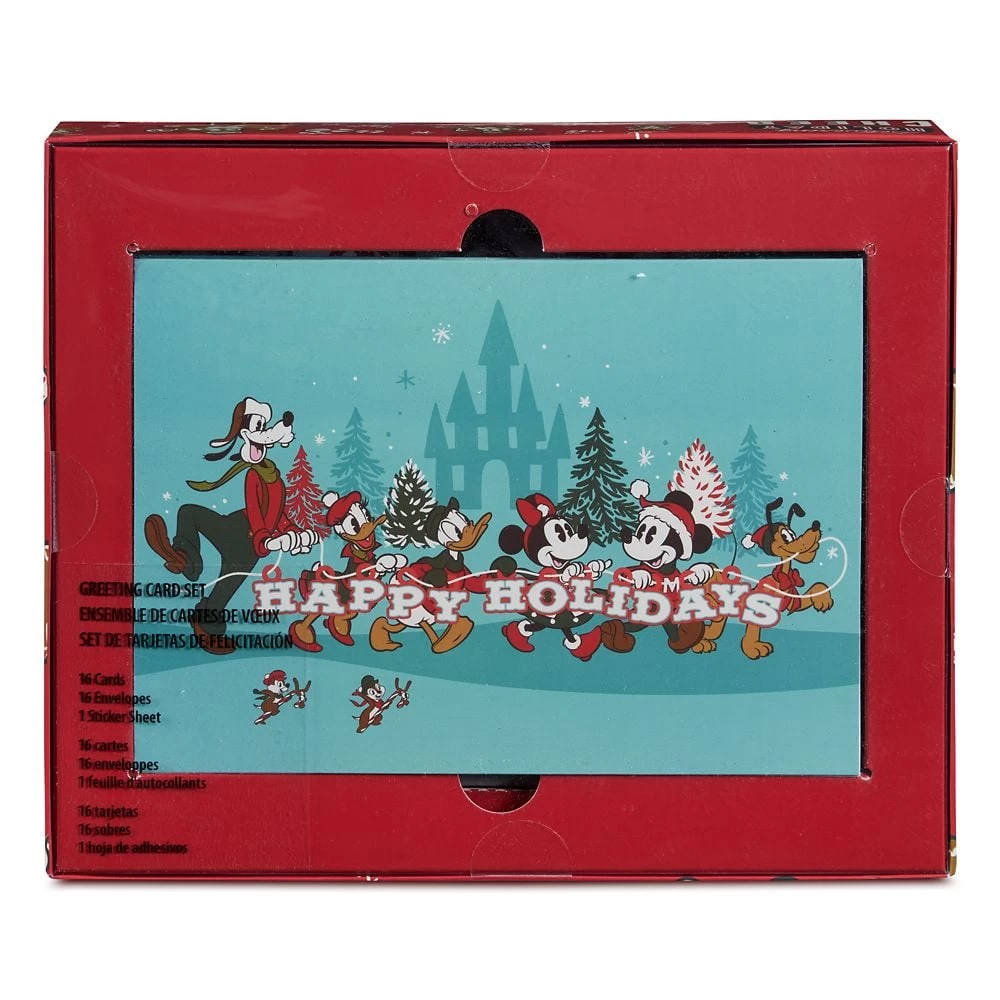 Disney Greeting Cards - Vintage Christmas Mickey And Friends - Image 3