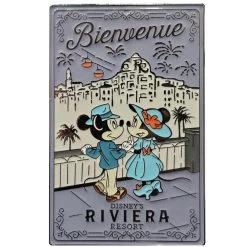 Disney Magnet - Riviera Resort Mickey And Minnie Bienvenue