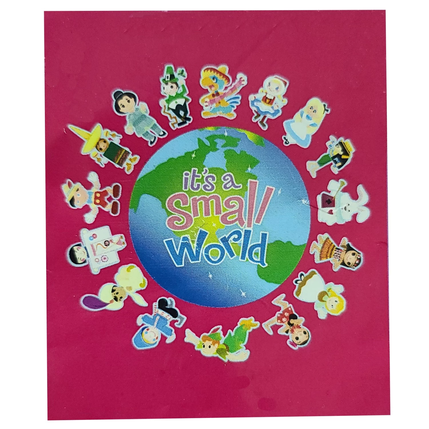 Disney Throw Blanket - It's A Small World - Characters Around The World